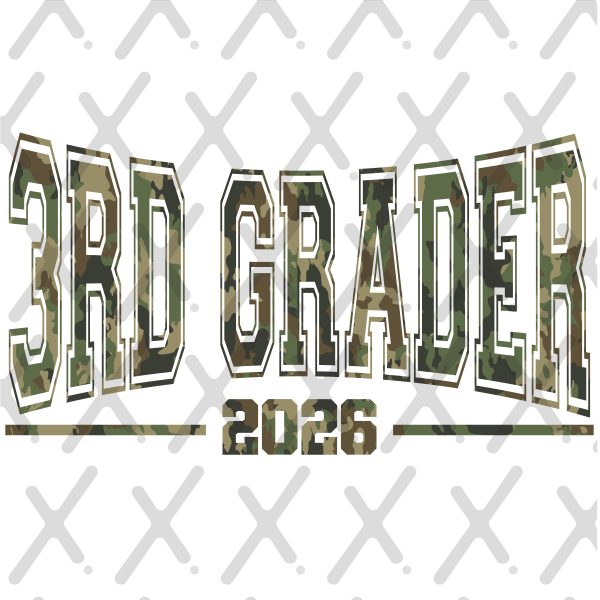 Camo Style- Class of 2026 Bundle. (SVG/ PNG)